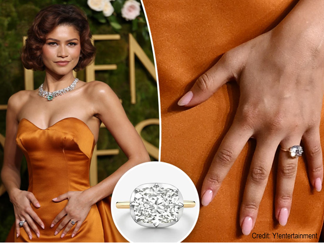 Zendayas 5-carat engagement ring